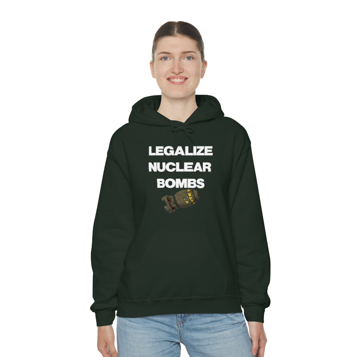 LEGALIZE NUCLEAR BOMBS HOODIE