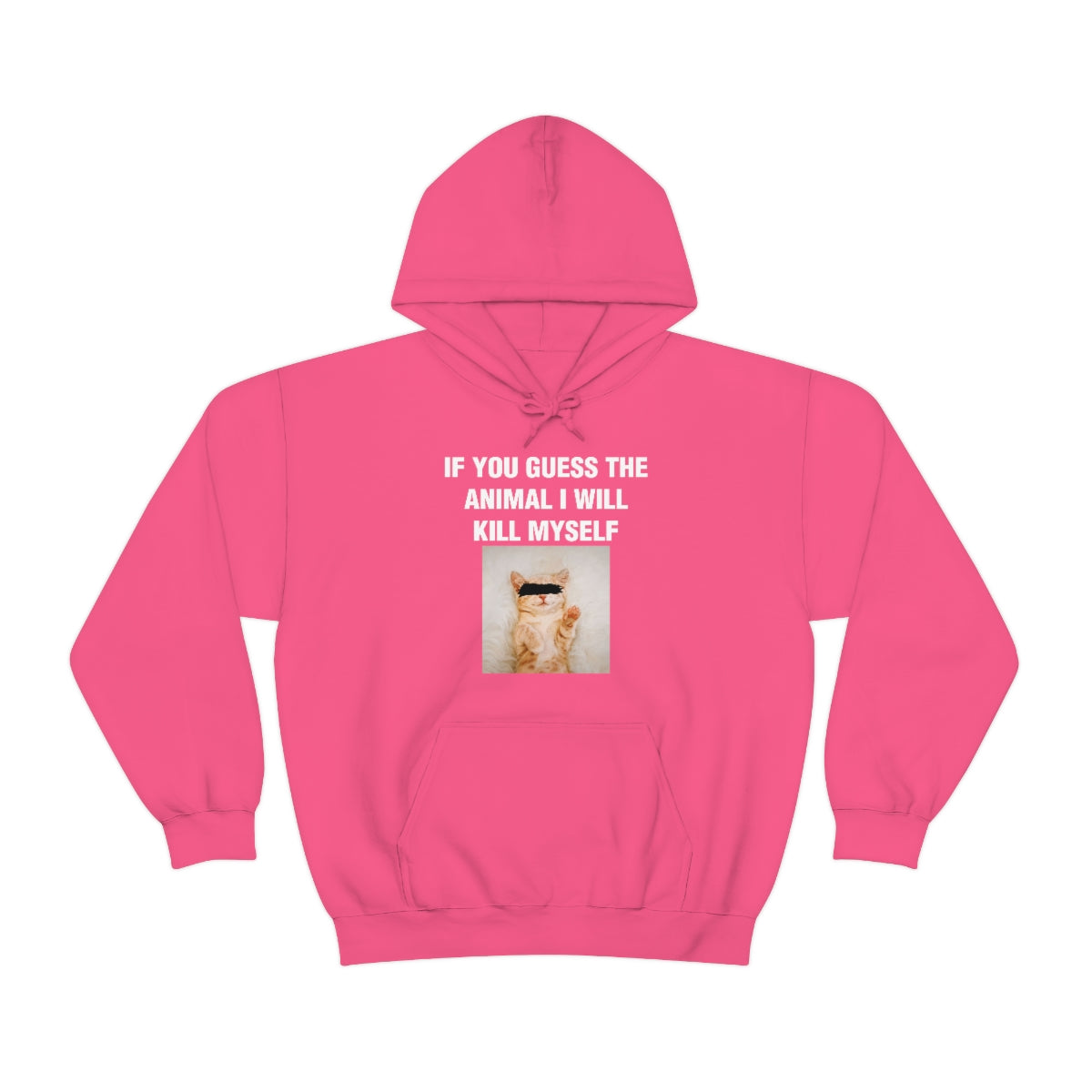 IF YOU GUESS THE ANIMAL I WILL KILL MYSELF HOODIE