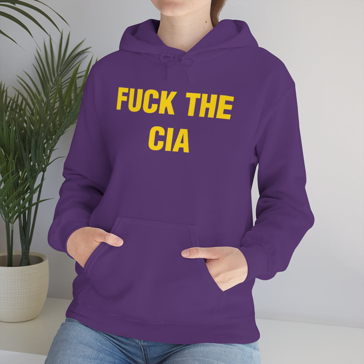 FUCK THE  CIA HOODIE