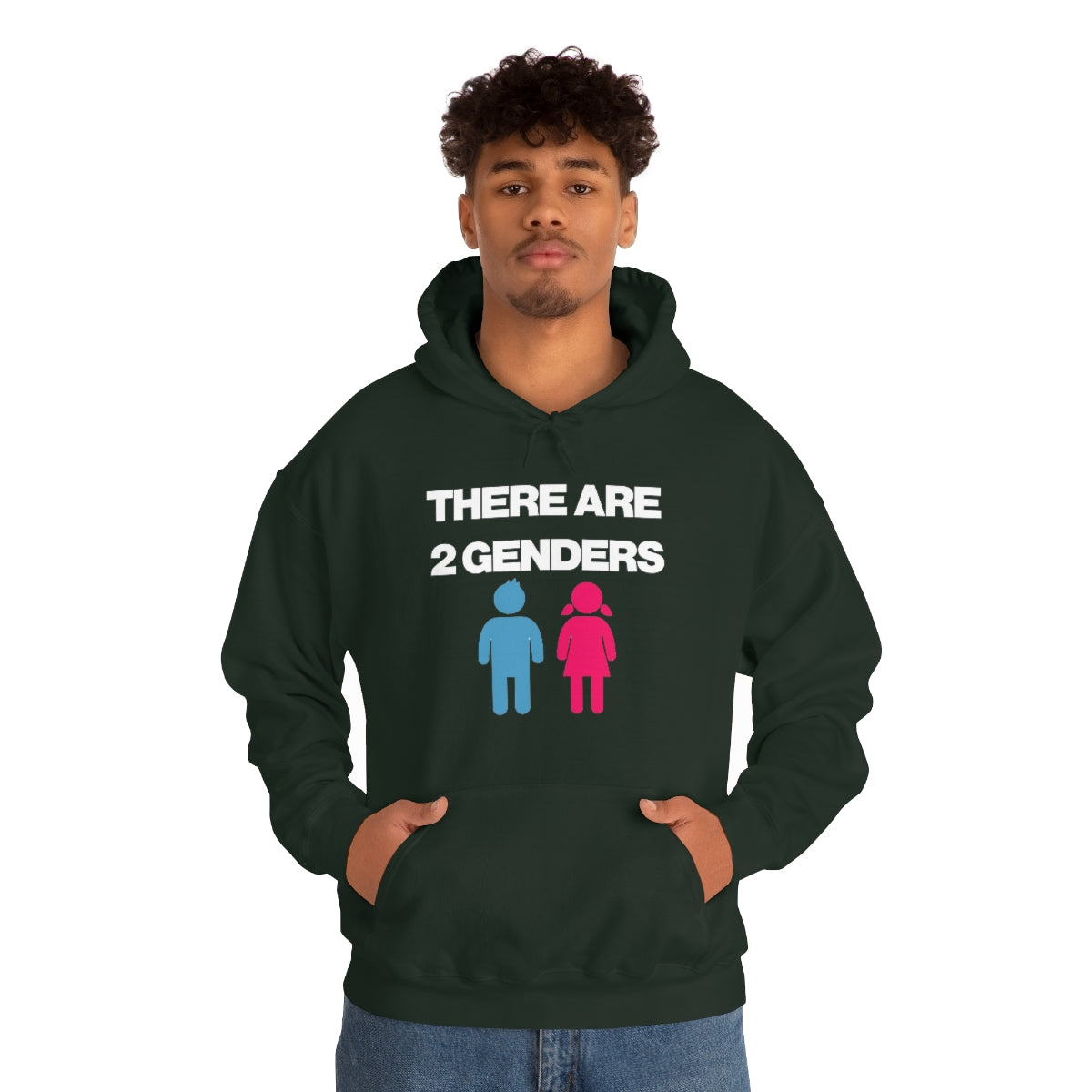 THERE ARE 2 GENDERS HOODIE