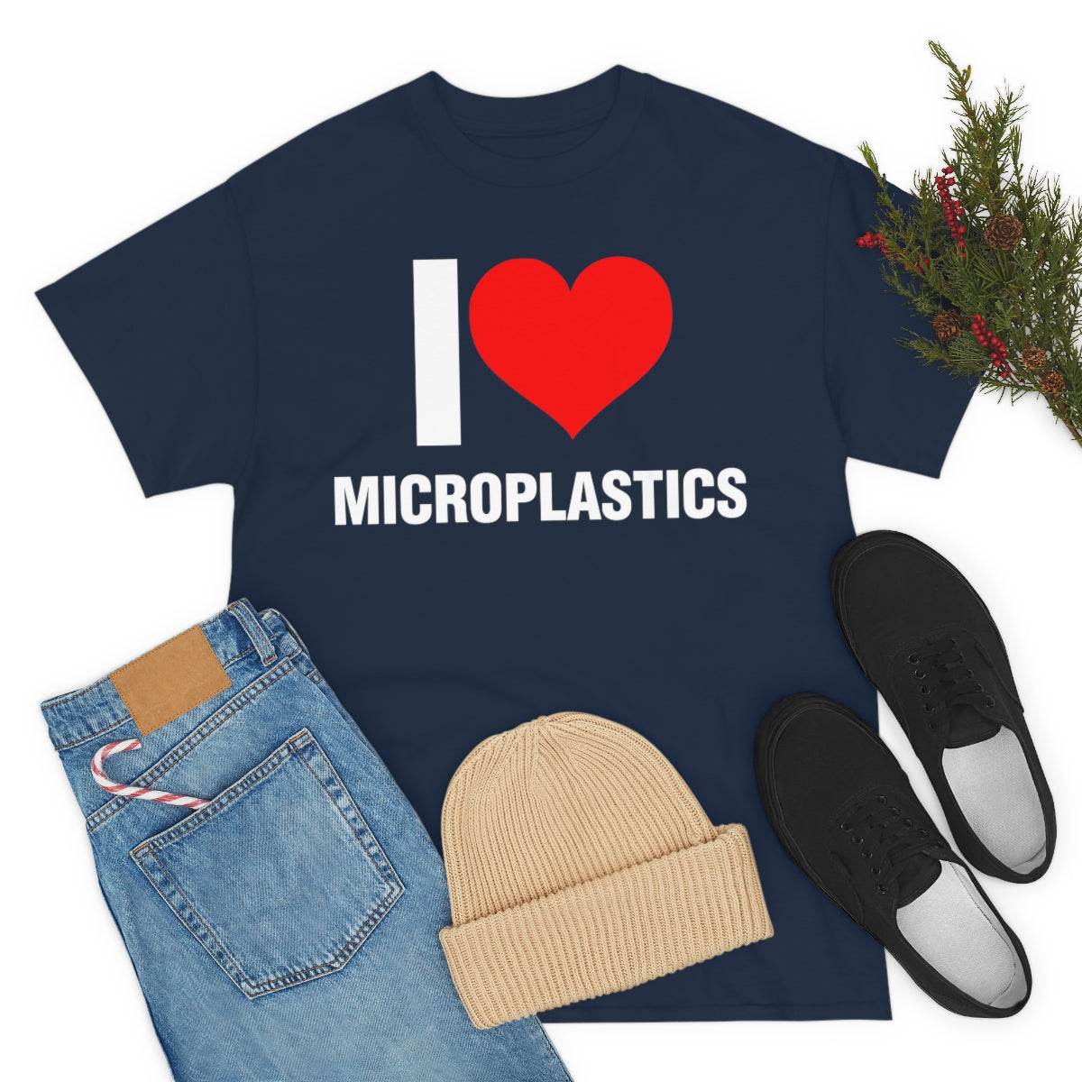 I LOVE MICROPLASTICS TEE