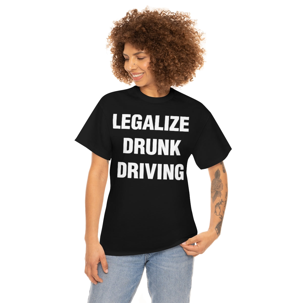 LEGALIZE  DRUNK DRIVING TEE