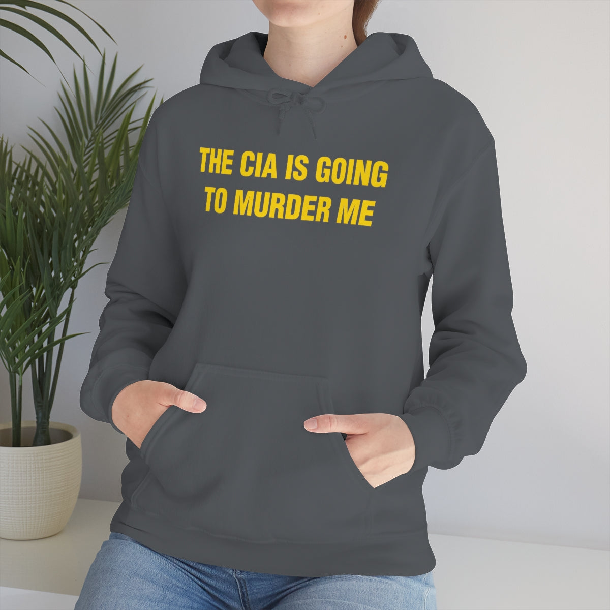 THE CIA IS GOING  TO MURDER ME HOODIE