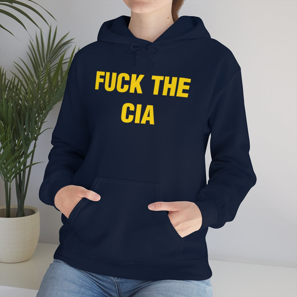 FUCK THE  CIA HOODIE