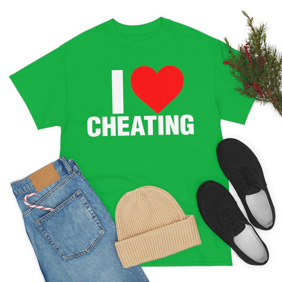 I LOVE CHEATING TEE