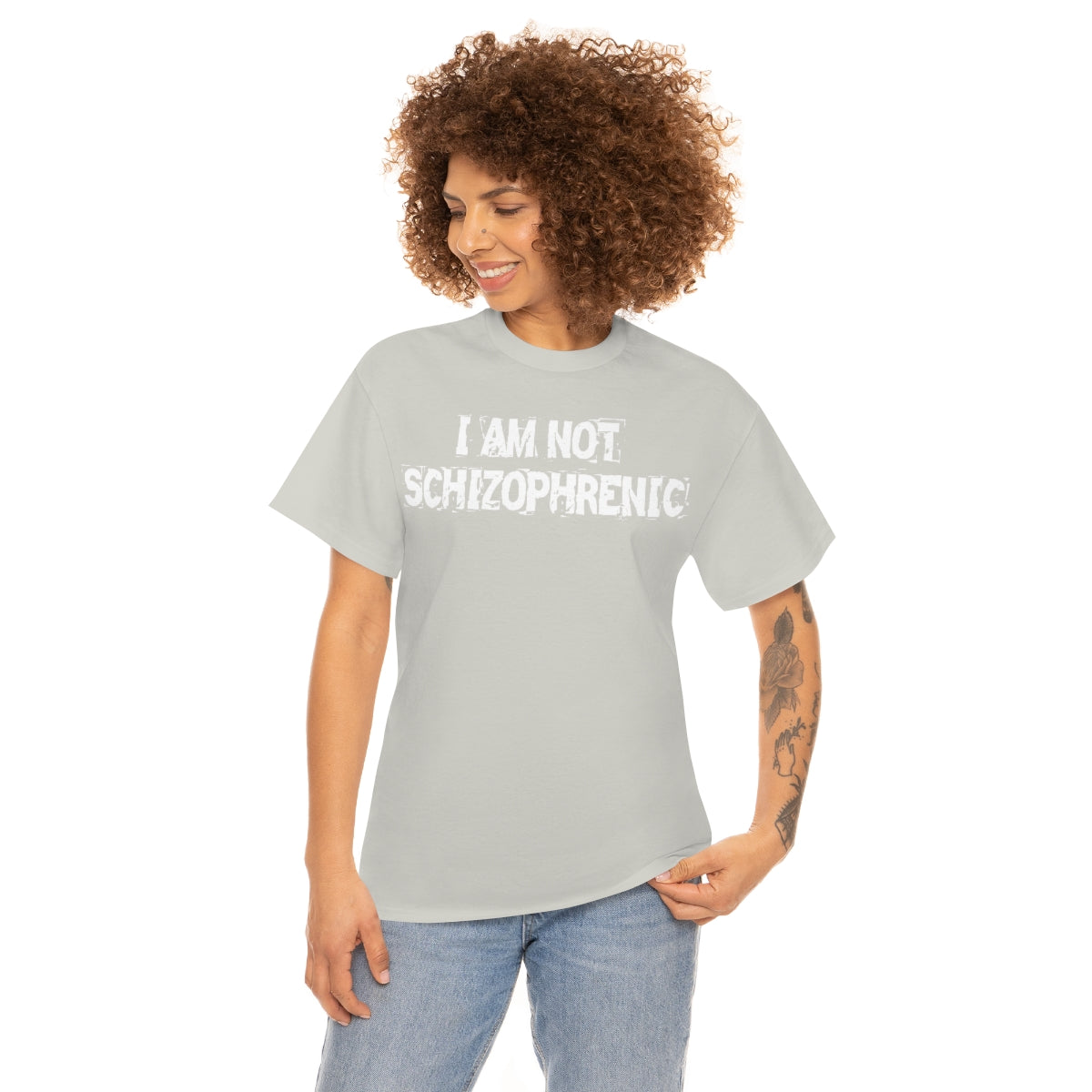 I AM NOT SCHIZOPHRENIC TEE