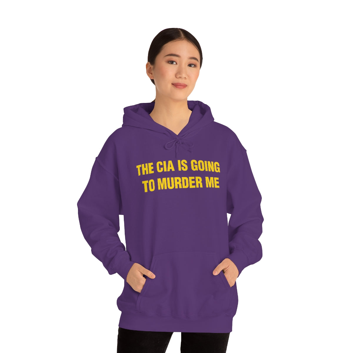 THE CIA IS GOING  TO MURDER ME HOODIE