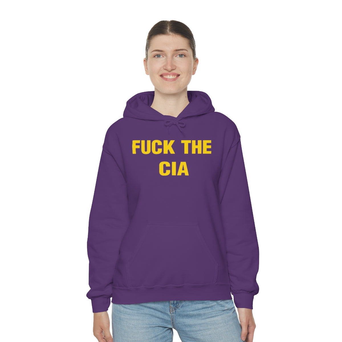 FUCK THE  CIA HOODIE