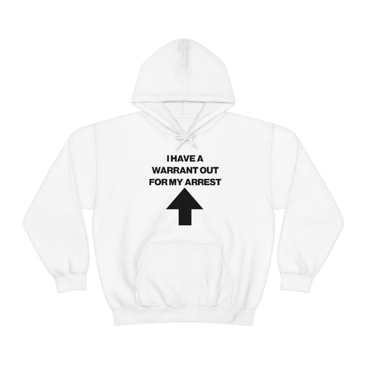I HAVE A WARRANT OUT FOR MY ARREST HOODIE