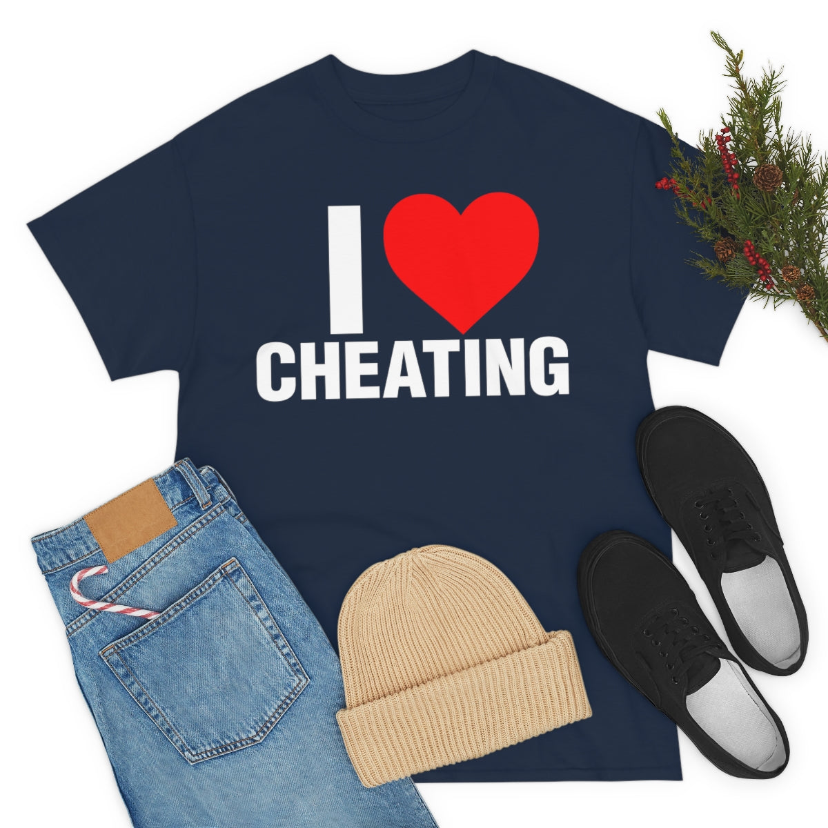 I LOVE CHEATING TEE