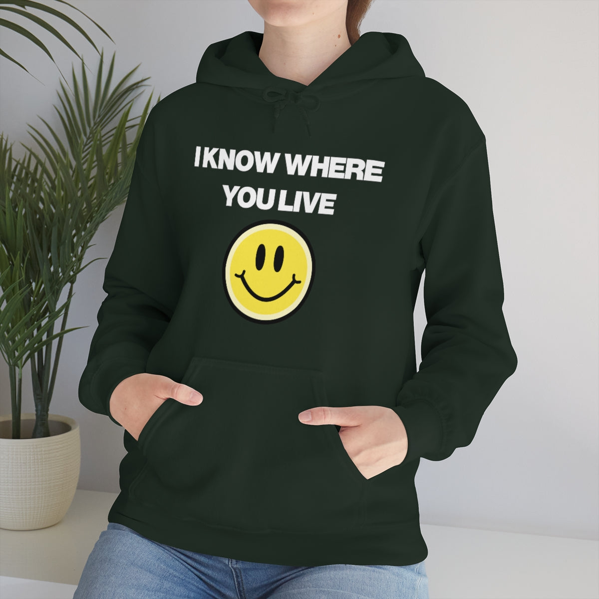 I KNOW WHERE YOU LIVE HOODIE