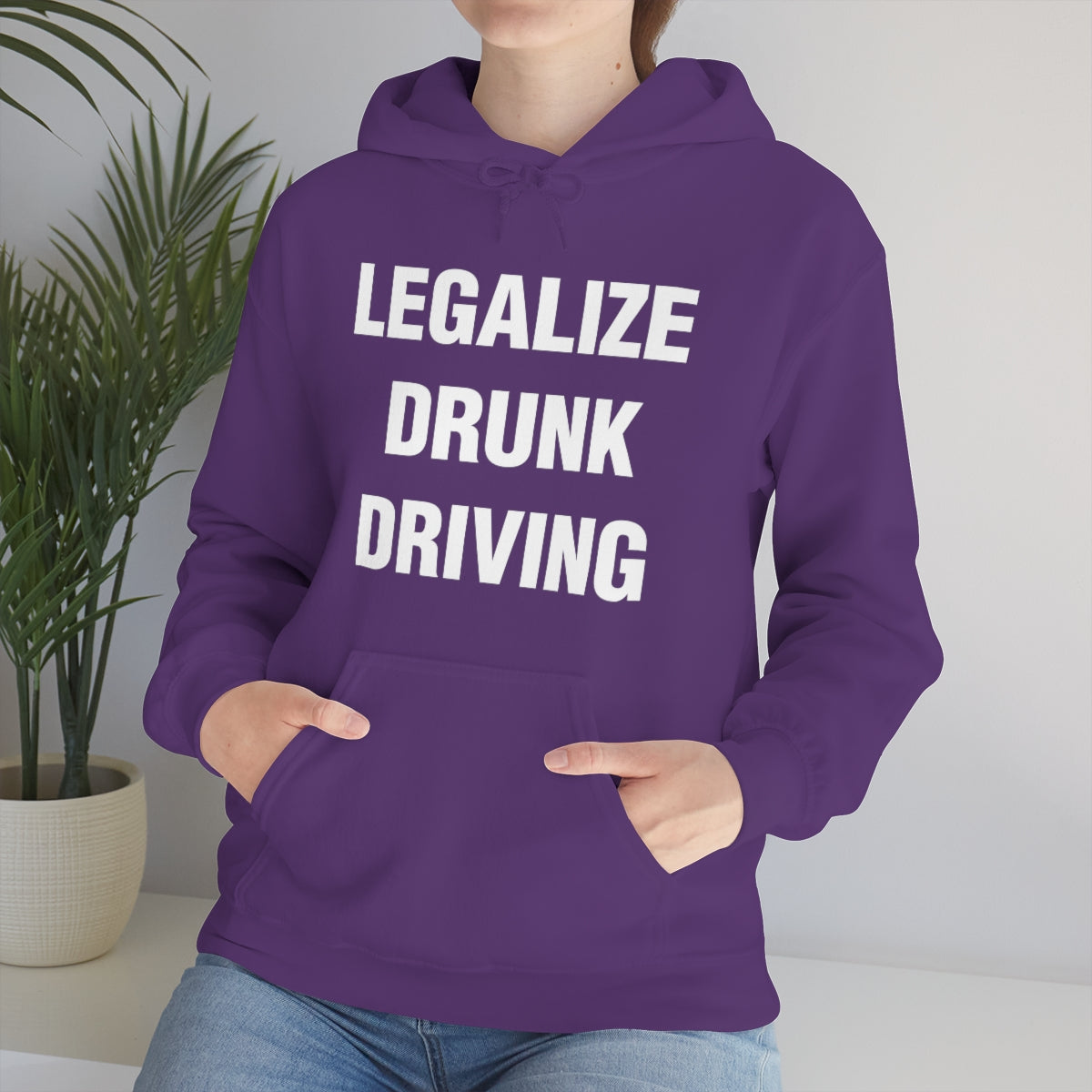 LEGALIZE  DRUNK DRIVING HOODIE