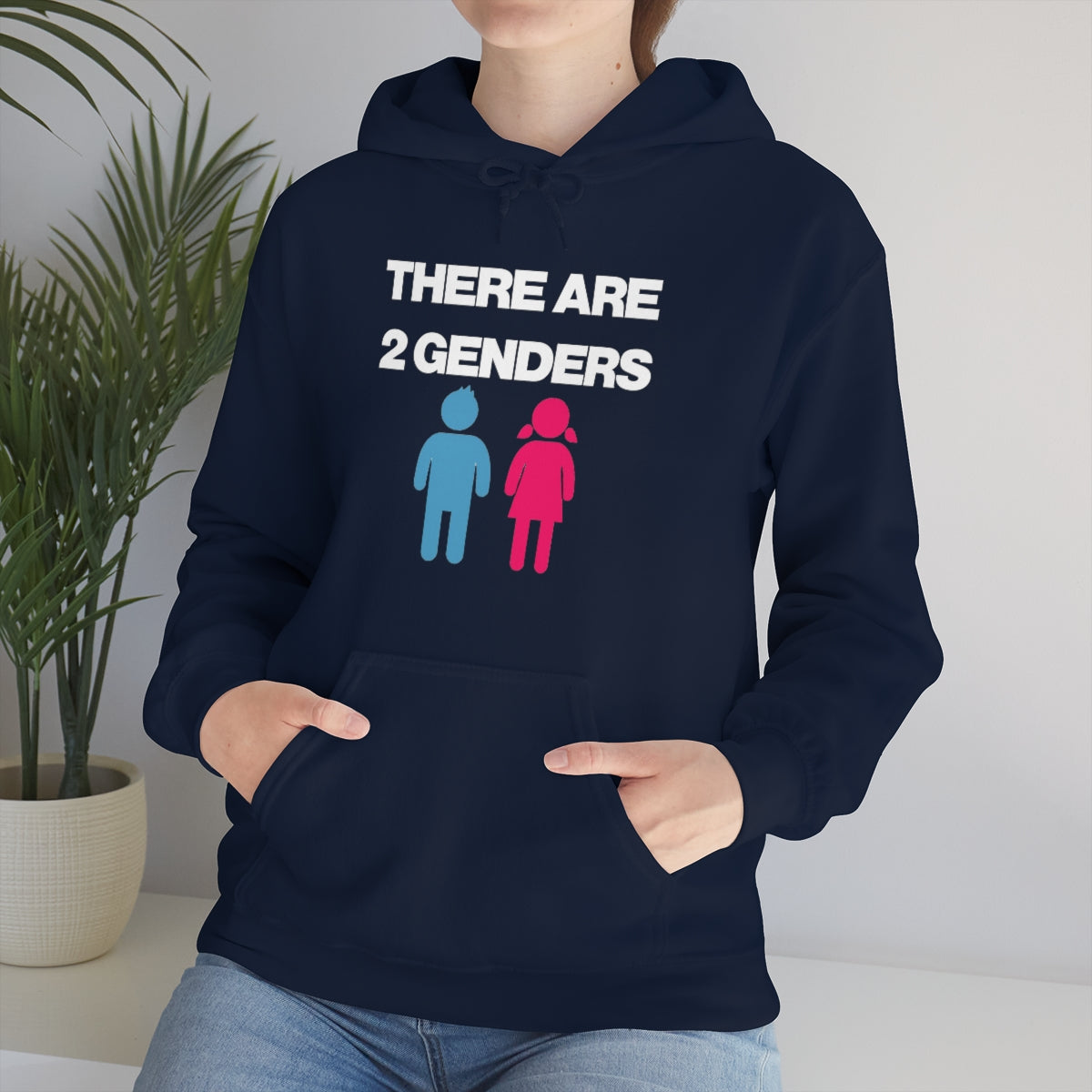 THERE ARE 2 GENDERS HOODIE