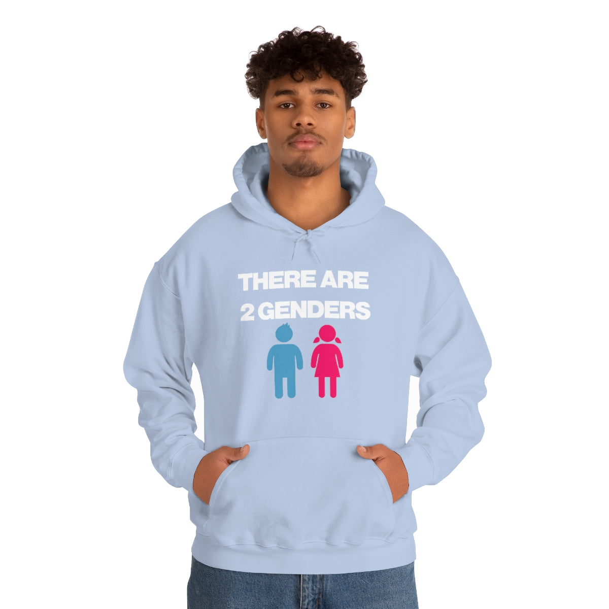 THERE ARE 2 GENDERS HOODIE