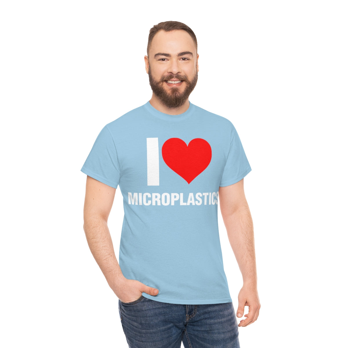 I LOVE MICROPLASTICS TEE