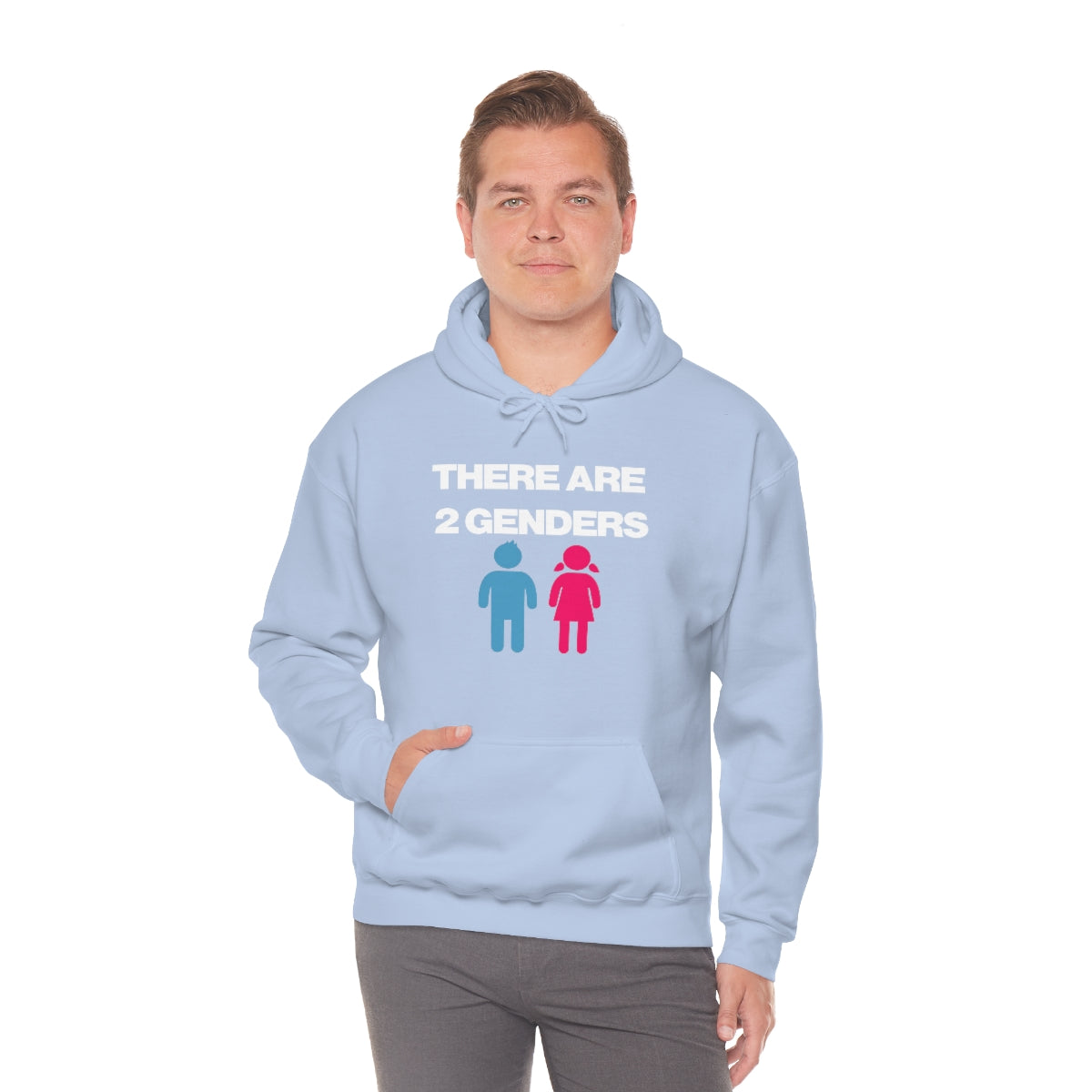 THERE ARE 2 GENDERS HOODIE