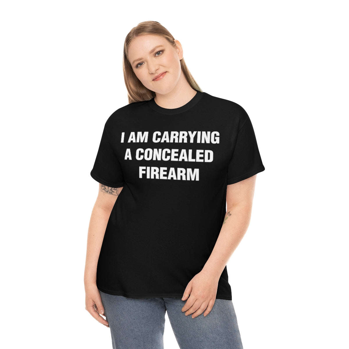 I AM CARRYING S CONCEALED FIREARM TEE