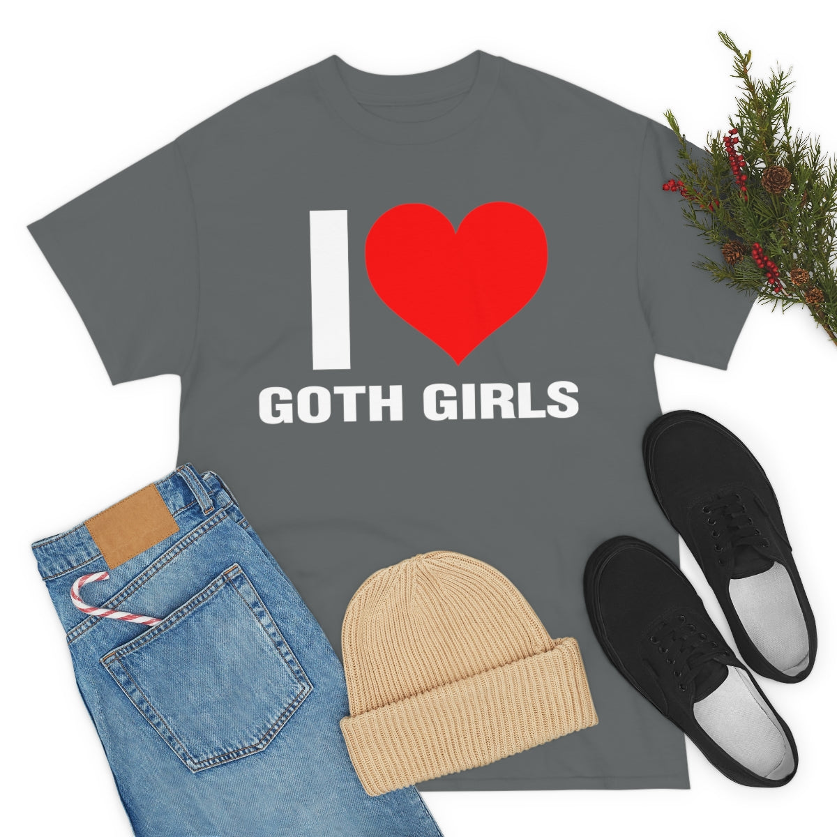 I LOVE GOTH GIRLS TEE