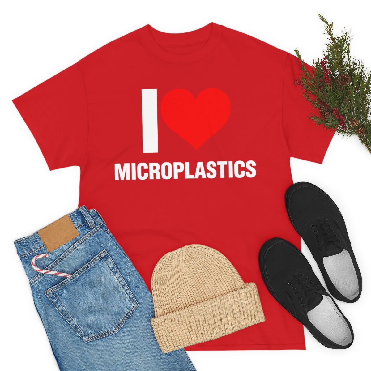 I LOVE MICROPLASTICS TEE