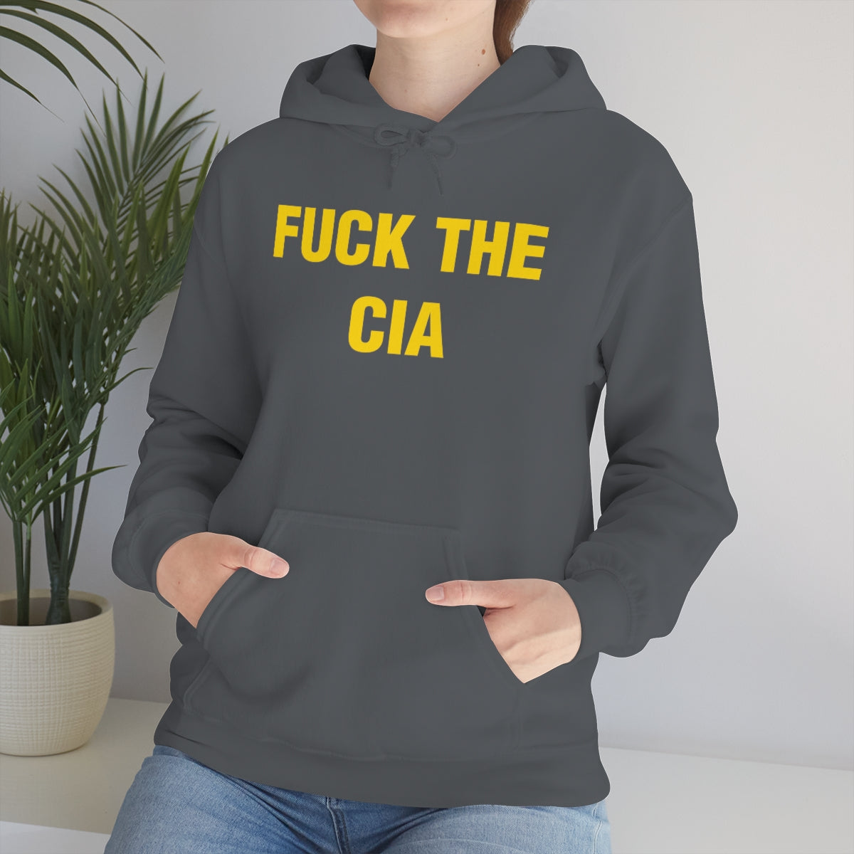 FUCK THE  CIA HOODIE