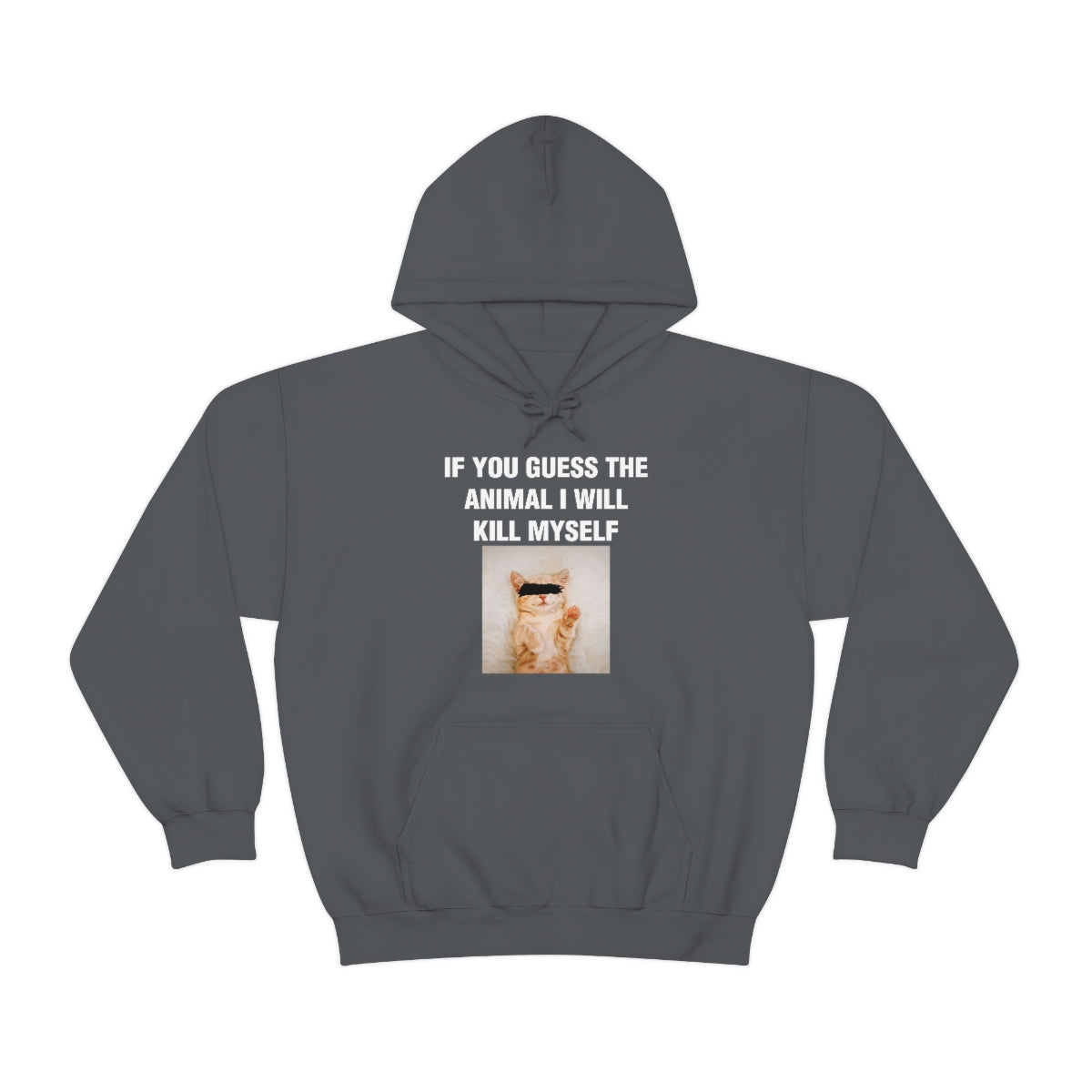 IF YOU GUESS THE ANIMAL I WILL KILL MYSELF HOODIE