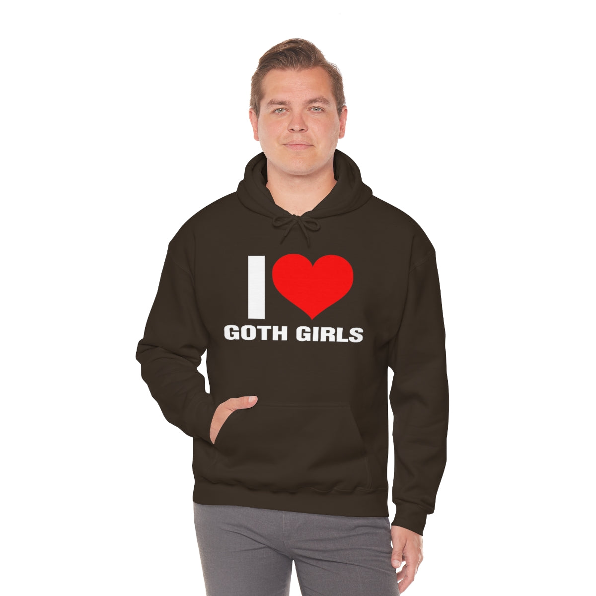 I LOVE GOTH GIRLS HOODIE