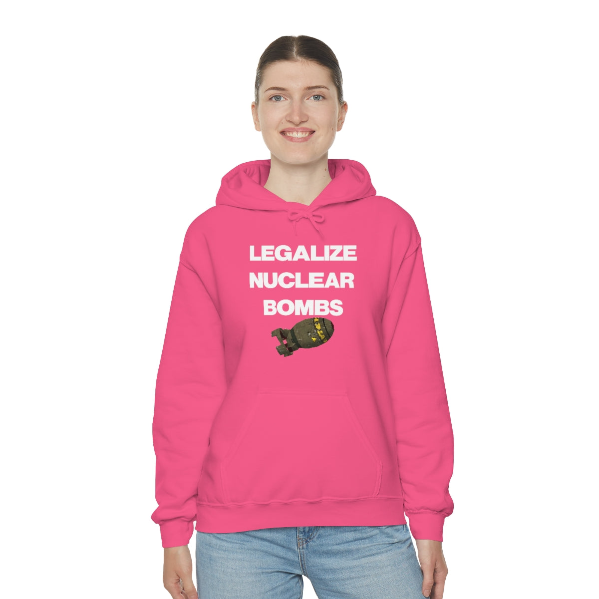 LEGALIZE NUCLEAR BOMBS HOODIE