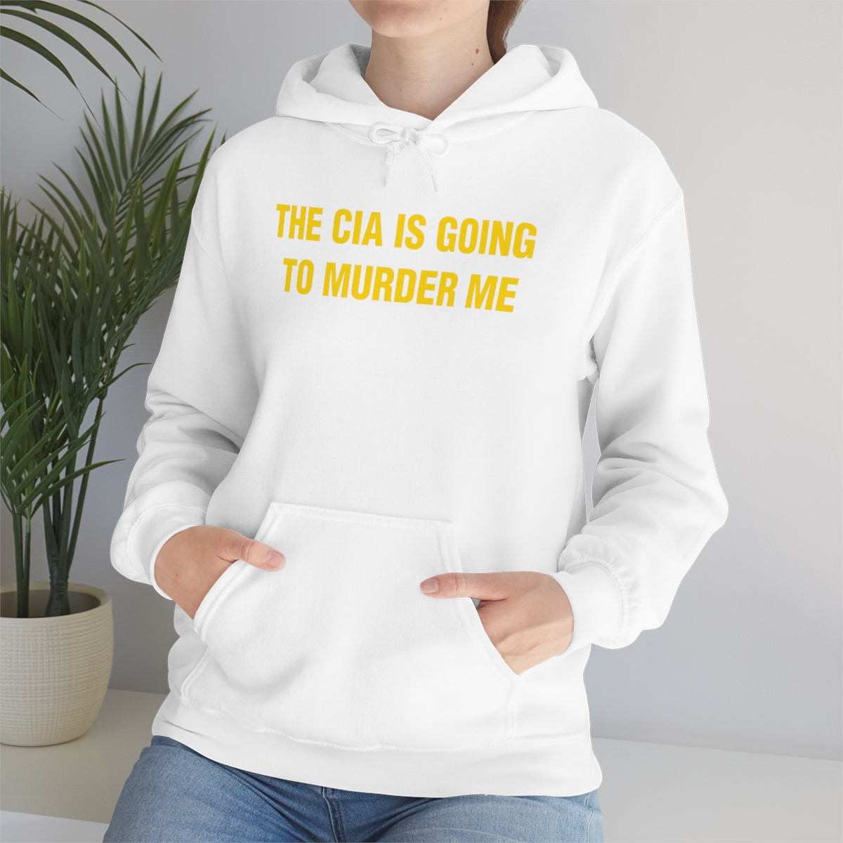 THE CIA IS GOING  TO MURDER ME HOODIE