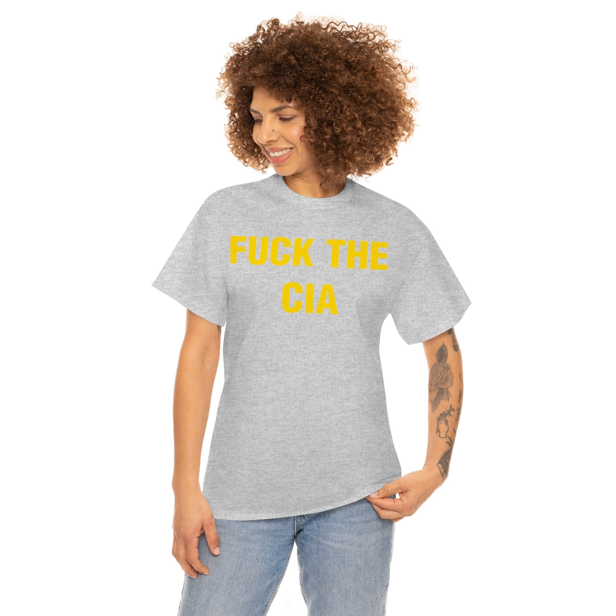 FUCK THE  CIA TEE