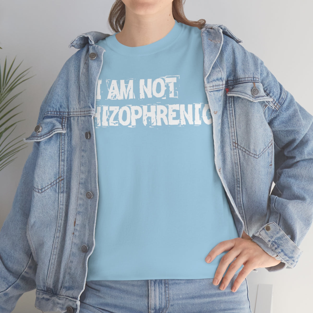 I AM NOT SCHIZOPHRENIC TEE