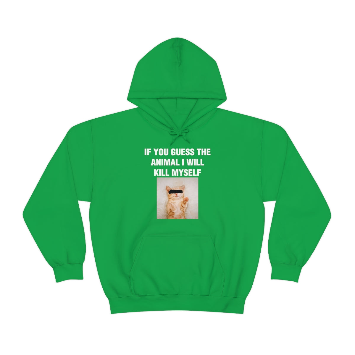 IF YOU GUESS THE ANIMAL I WILL KILL MYSELF HOODIE