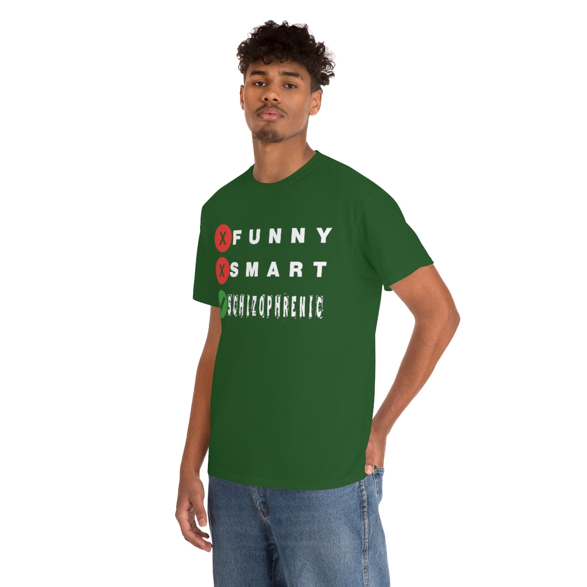 FUNNY SMART SCHIZOPHRENIC TEE