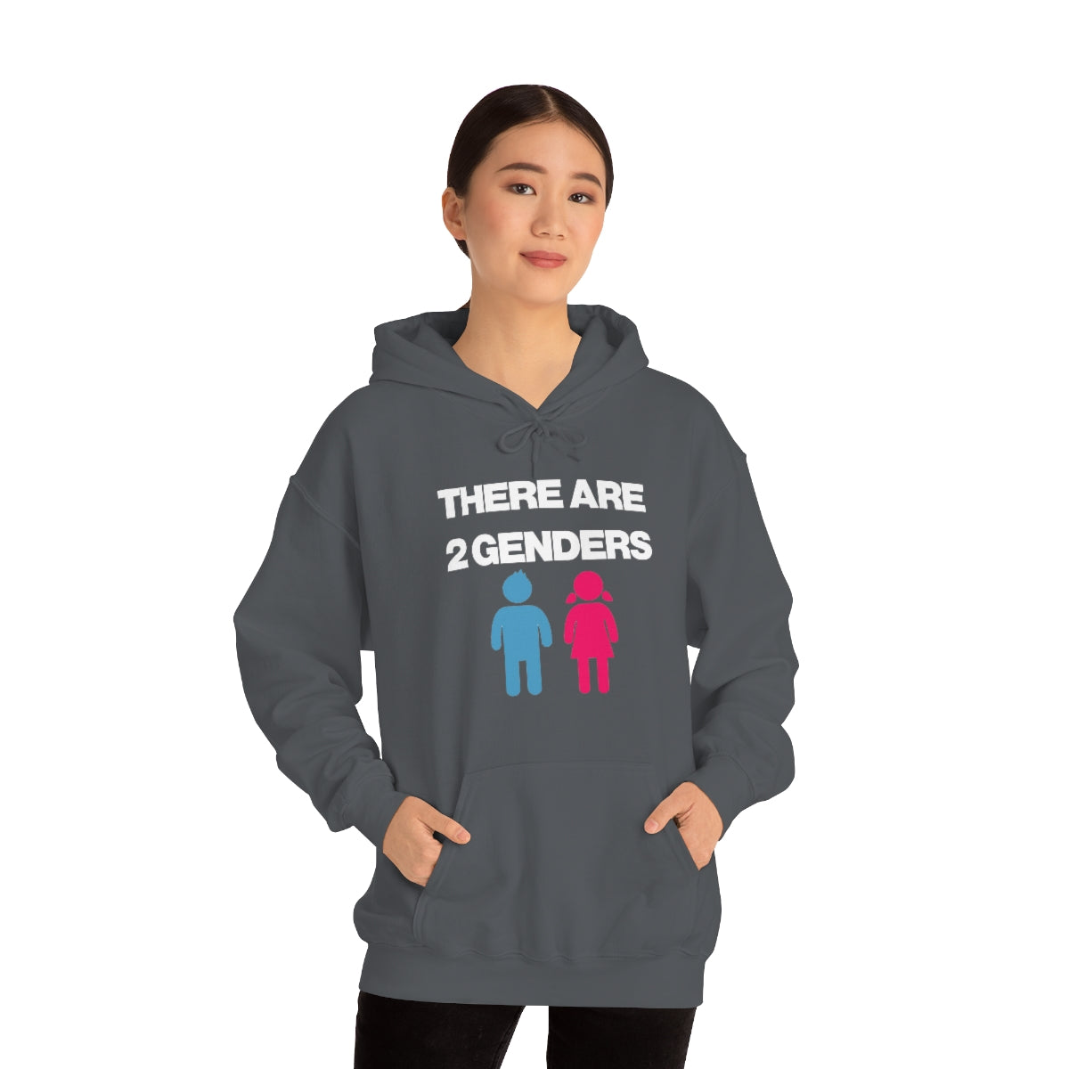 THERE ARE 2 GENDERS HOODIE