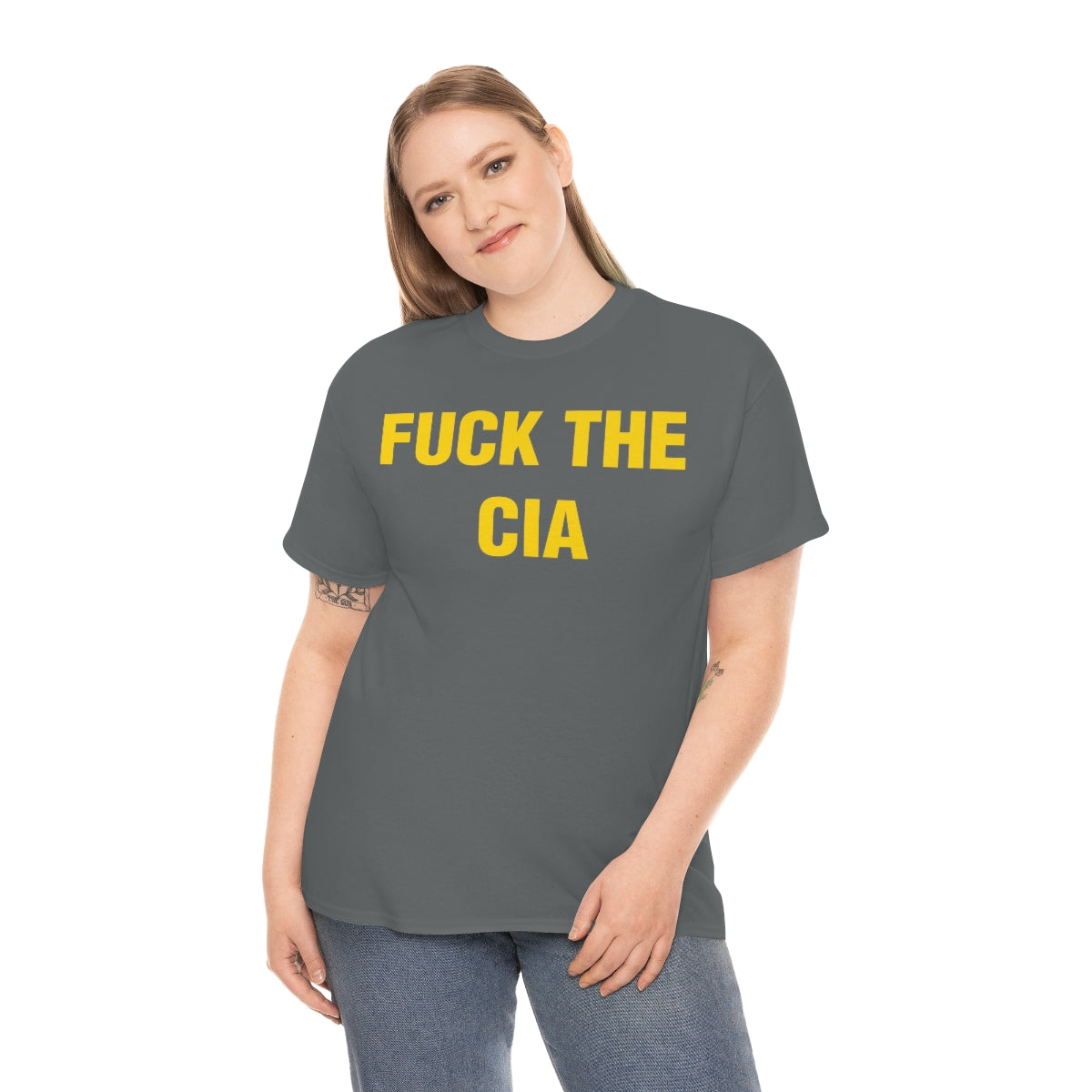 FUCK THE  CIA TEE