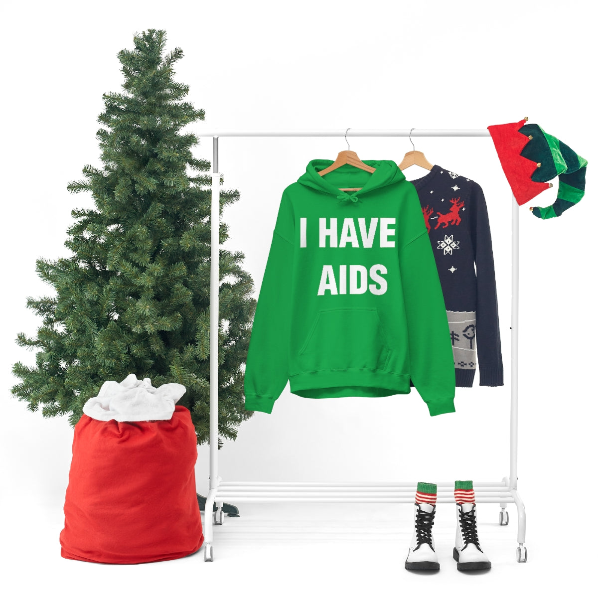 I HAVE  AIDS HOODIE