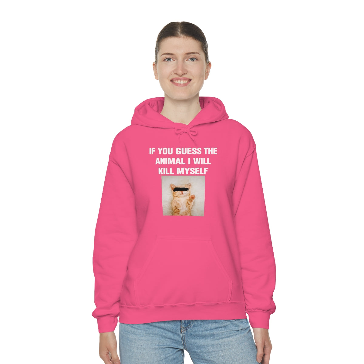 IF YOU GUESS THE ANIMAL I WILL KILL MYSELF HOODIE