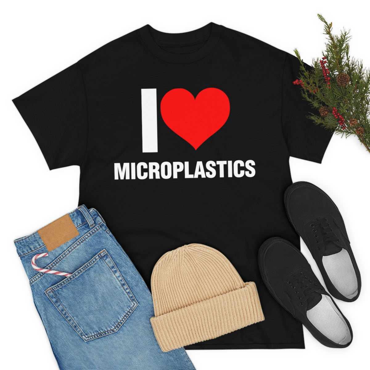 I LOVE MICROPLASTICS TEE