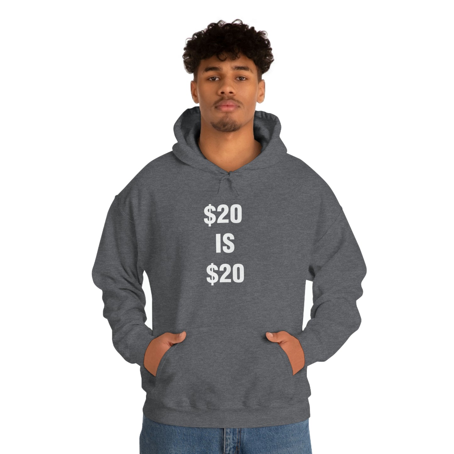 $20 IS $20 HOODIE