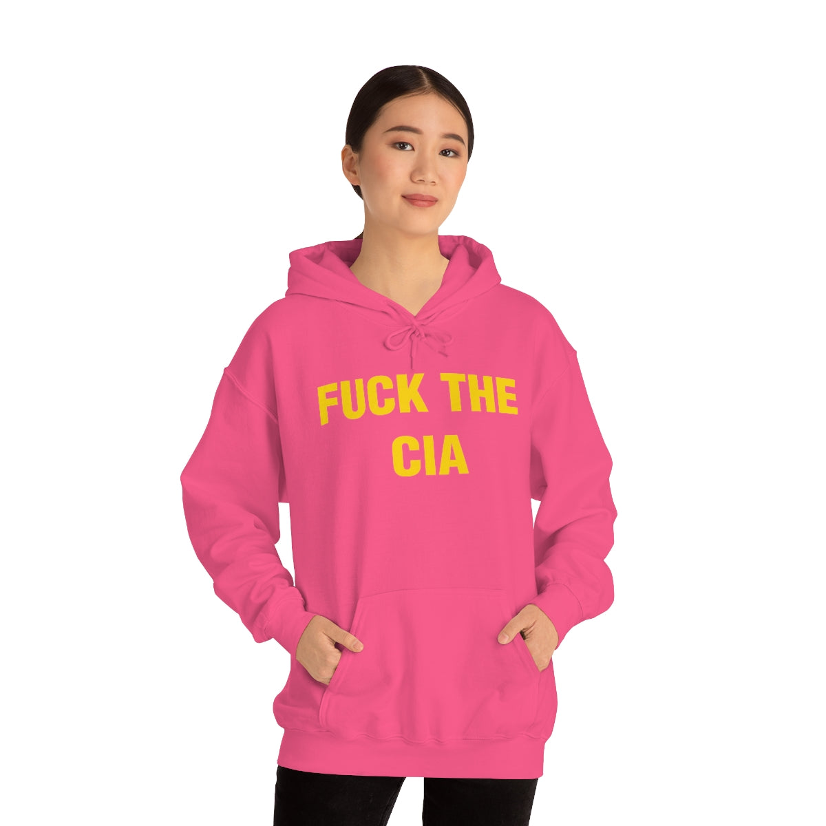 FUCK THE  CIA HOODIE