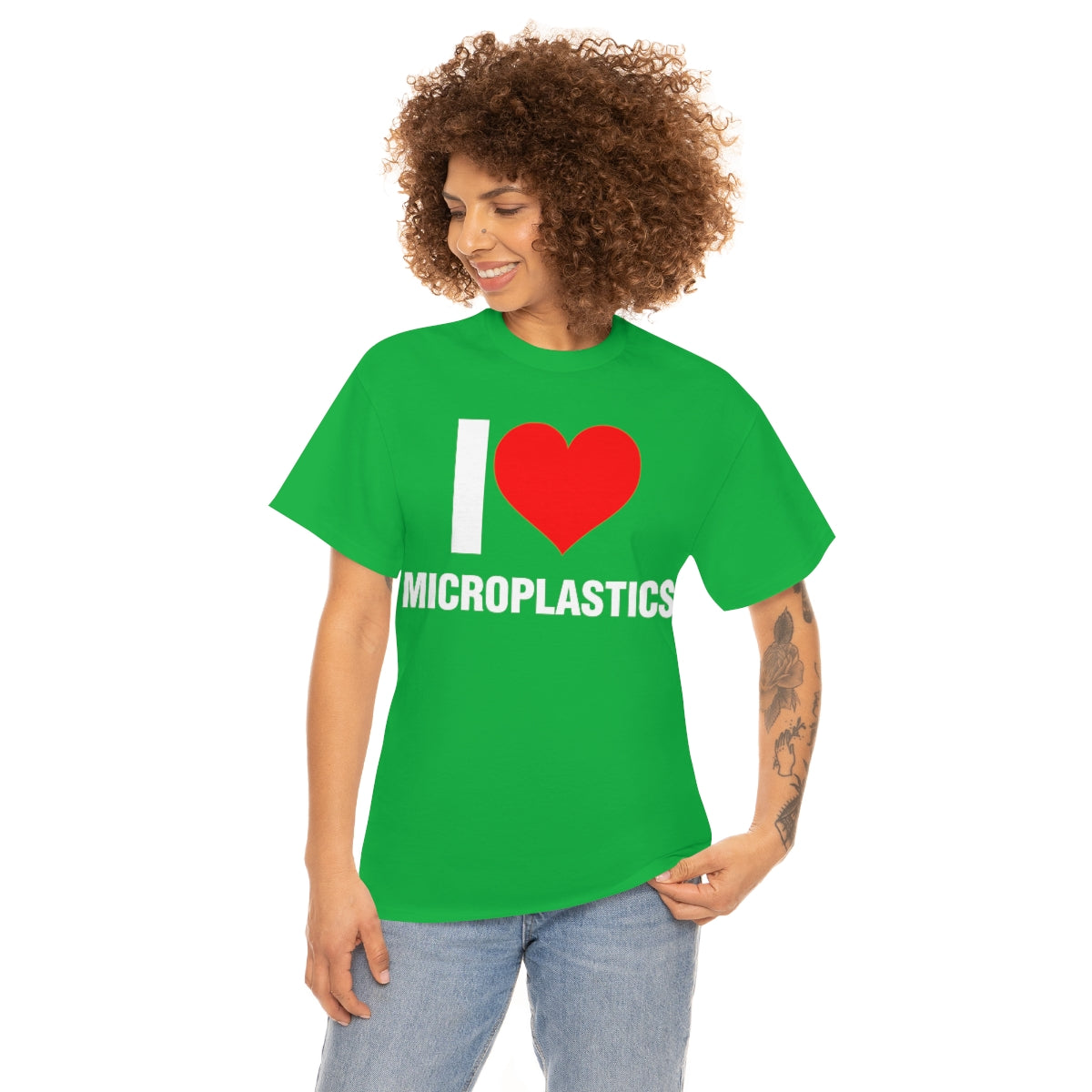 I LOVE MICROPLASTICS TEE