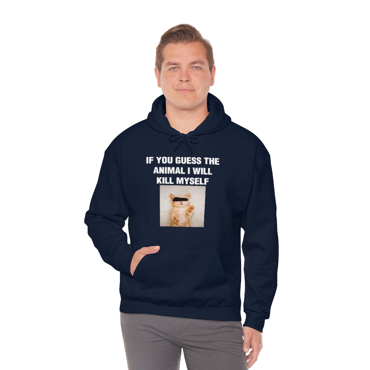 IF YOU GUESS THE ANIMAL I WILL KILL MYSELF HOODIE