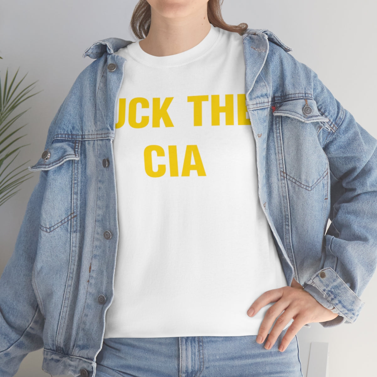 FUCK THE  CIA TEE