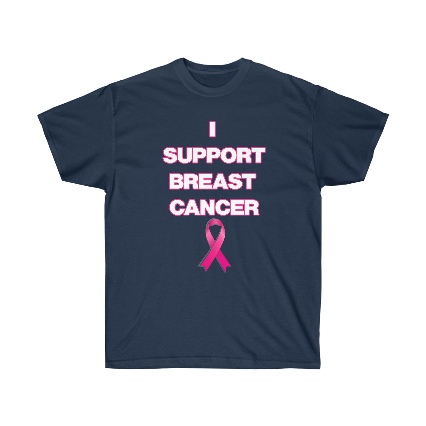 I SUPPORT BREAST CANCER TEE