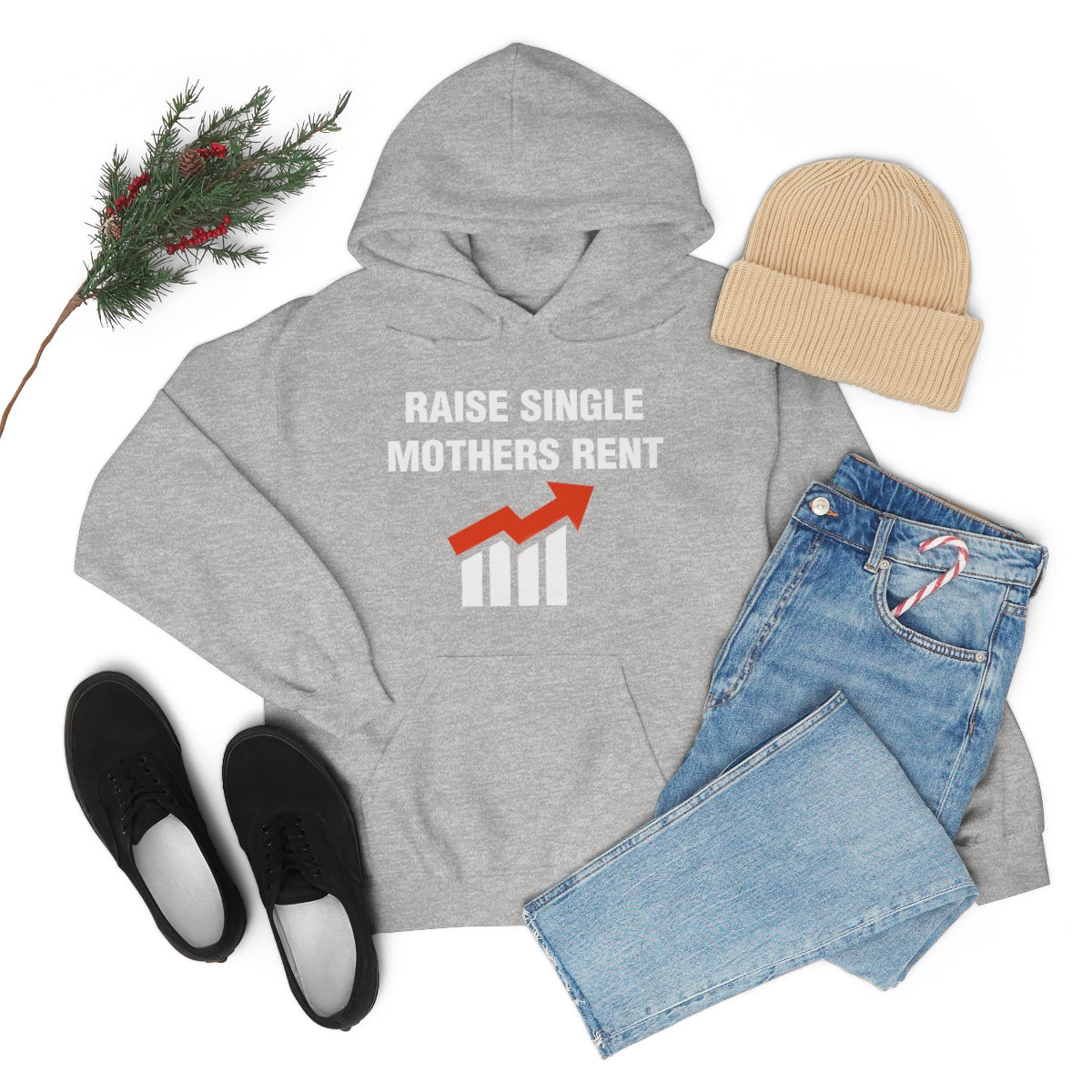 RAISE SINGLE MOTHERS RENT HOODIE