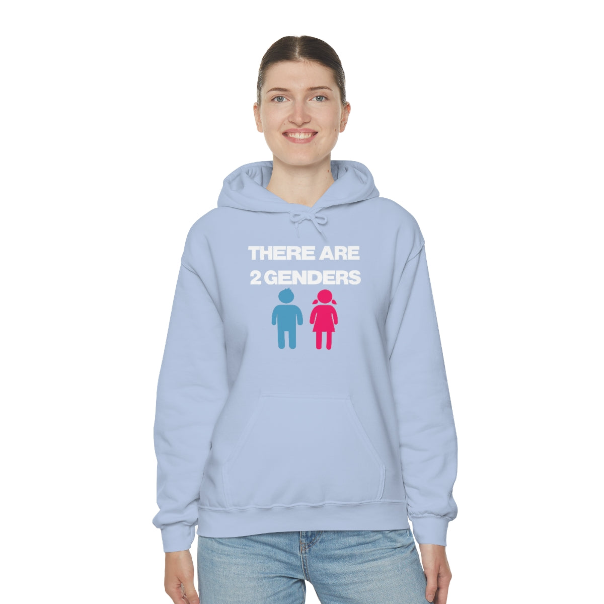 THERE ARE 2 GENDERS HOODIE