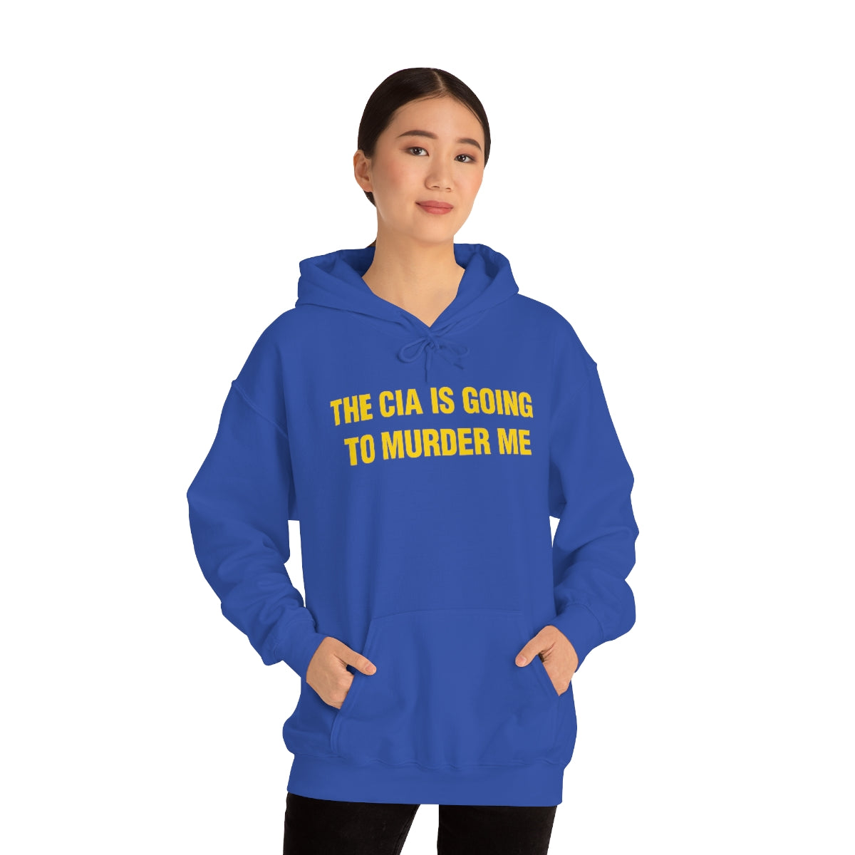 THE CIA IS GOING  TO MURDER ME HOODIE