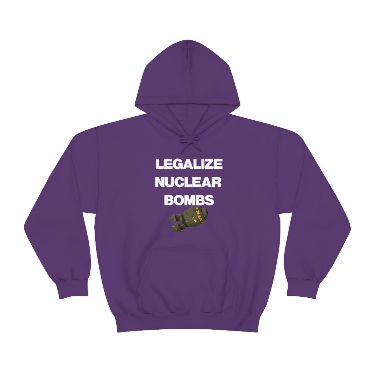 LEGALIZE NUCLEAR BOMBS HOODIE