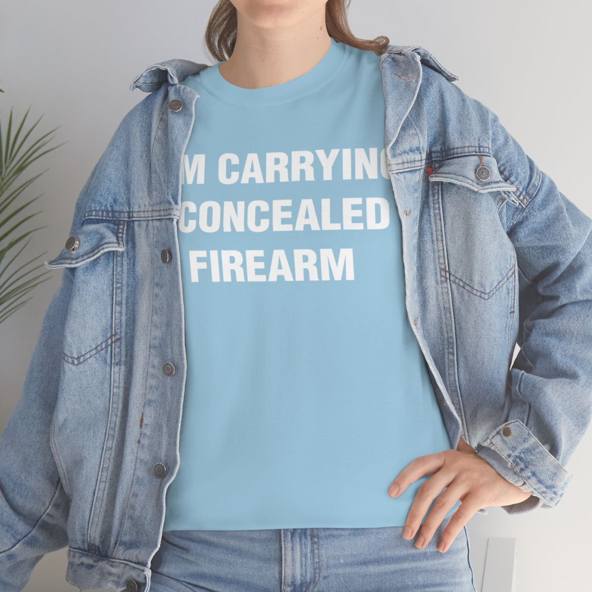 I AM CARRYING S CONCEALED FIREARM TEE