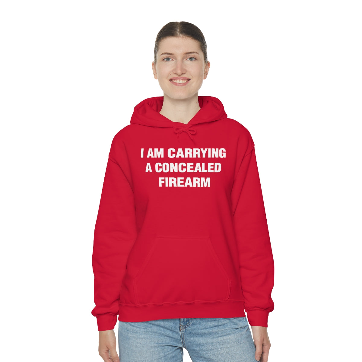 I AM CARRYING A CONCEALED FIREARM HOODIE