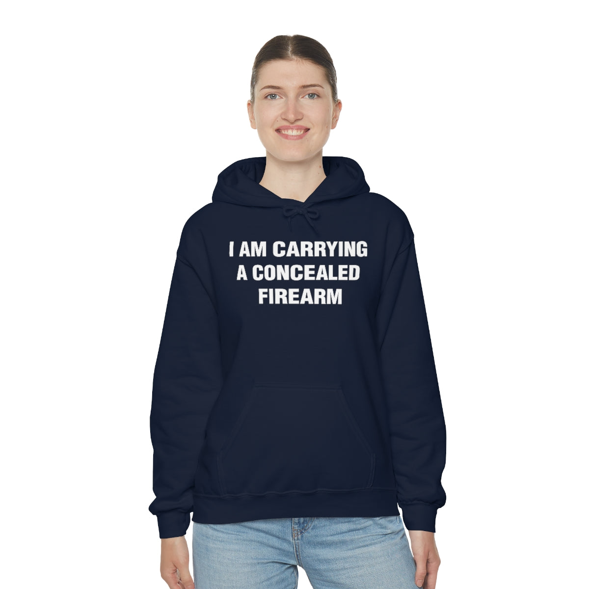 I AM CARRYING A CONCEALED FIREARM HOODIE